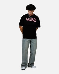 Carre Blushed T-Shirt Black