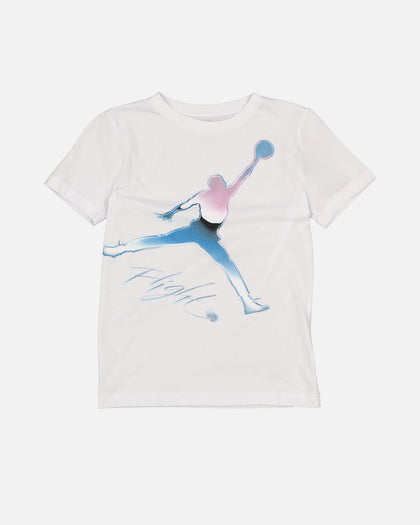 Jordan Kids' Jumpman Flight T-Shirt Chrome White