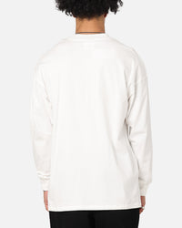 Carre Global Oversized Long Sleeve T-Shirt Off White