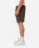 Saint Morta La Rambla Basketball Shorts Dark Brown