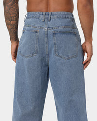 X-Large Bull Denim 91 Pants Mid Blue