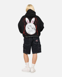 73Studio X Tokyo Ghoul Rabbit Premium Hoodie Black