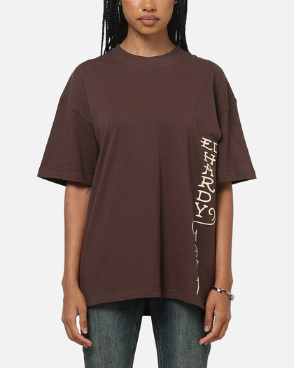 Ed Hardy Panther T-Shirt Brown