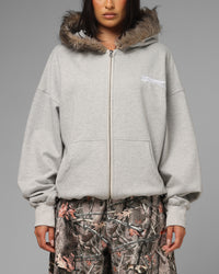 Loiter Purity Zip Hoodie Grey