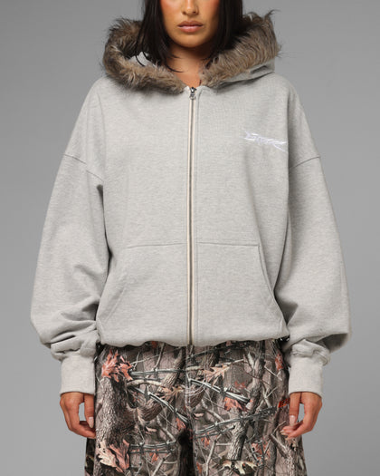 Loiter Purity Zip Hoodie Grey