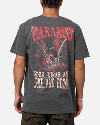 Ripple X Game Of Thrones 'House Of The Dragon' Caraxes T-Shirt Washed Black