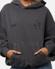 Saint Morta Destiny Rising Boxy Hoodie Washed Black