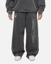 Mitchell & Ness Las Vegas Raiders Star Script Relaxed Track Pants Washed Black