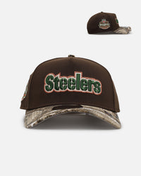 New Era Pittsburgh Steelers 'Great Outdoors' 9FORTY A-Frame Snapback Brown/Camo