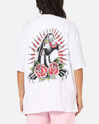 Ed Hardy Panther Ray T-Shirt White