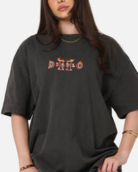 73Studio X Diablo Halloween Summer 2000 Vintage T-Shirt Black Wash