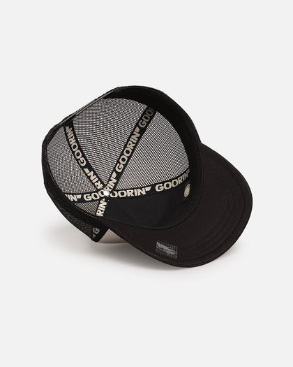 Goorin Bros The Cash Cow Trucker Snapback Off White/Black