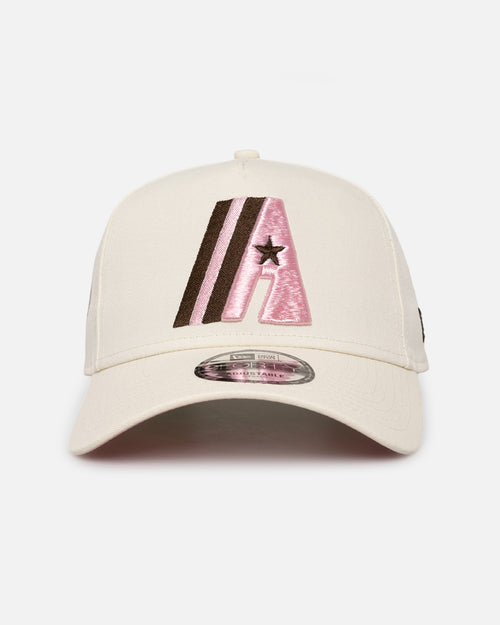 New Era Houston Astros 'Neapolitan Chrome' 9FORTY A-Frame Snapback Chrome/Pink Met