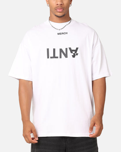 The Anti Order Merch Boxy T-Shirt White/Black