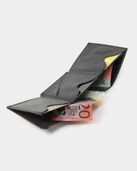 Saint Morta Trihold Wallet Black