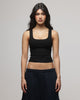 American Thrift Women's Scoop Neck Tank Black