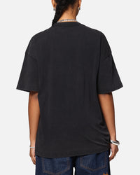 Ed Hardy Pypu Panther T-Shirt Black Acidwash