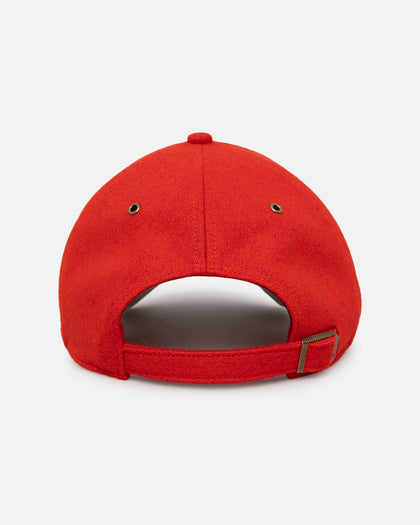 47 Brand Chicago Bulls Wooly Clean Up Strapback Red