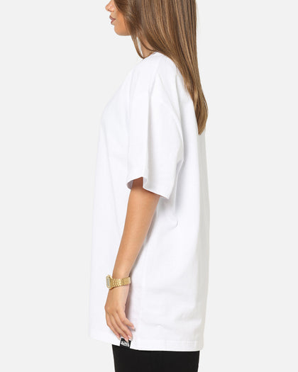 Von Dutch Distressed Embroidered Patch T-Shirt White