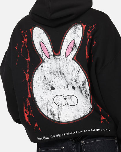 73Studio X Tokyo Ghoul Rabbit Premium Hoodie Black