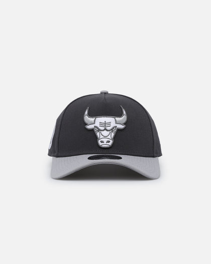New Era Chicago Bulls 'Shadow Greys' 9FORTY A-Frame Snapback Graphite/Grey