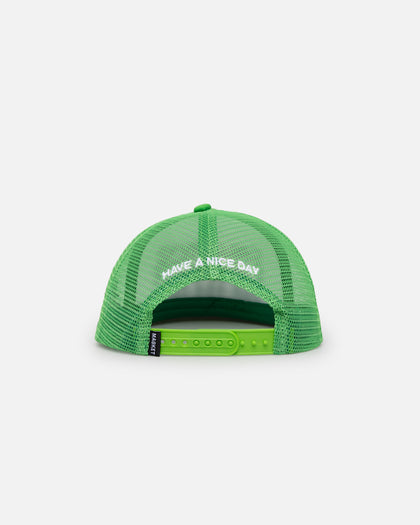 MARKET Offshore Services Trucker Hat Green/White