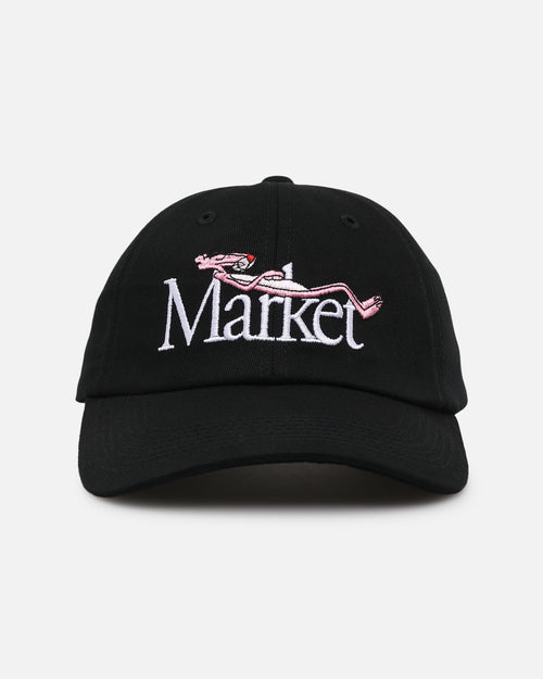 Market Pink Panther Sleepy 6 Panel Snapback Black