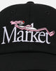 Market Pink Panther Sleepy 6 Panel Snapback Black