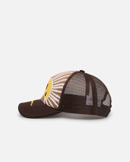 Market X Smiley Sunrise Trucker Snapback Acron