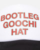 Secret Club Bootleg Goochi Trucker Snapback White/Black