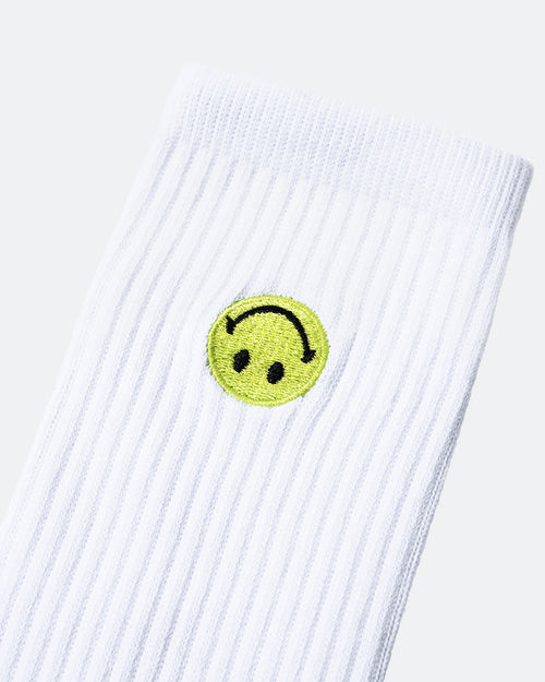 Market X Smiley Grand Slam Socks White