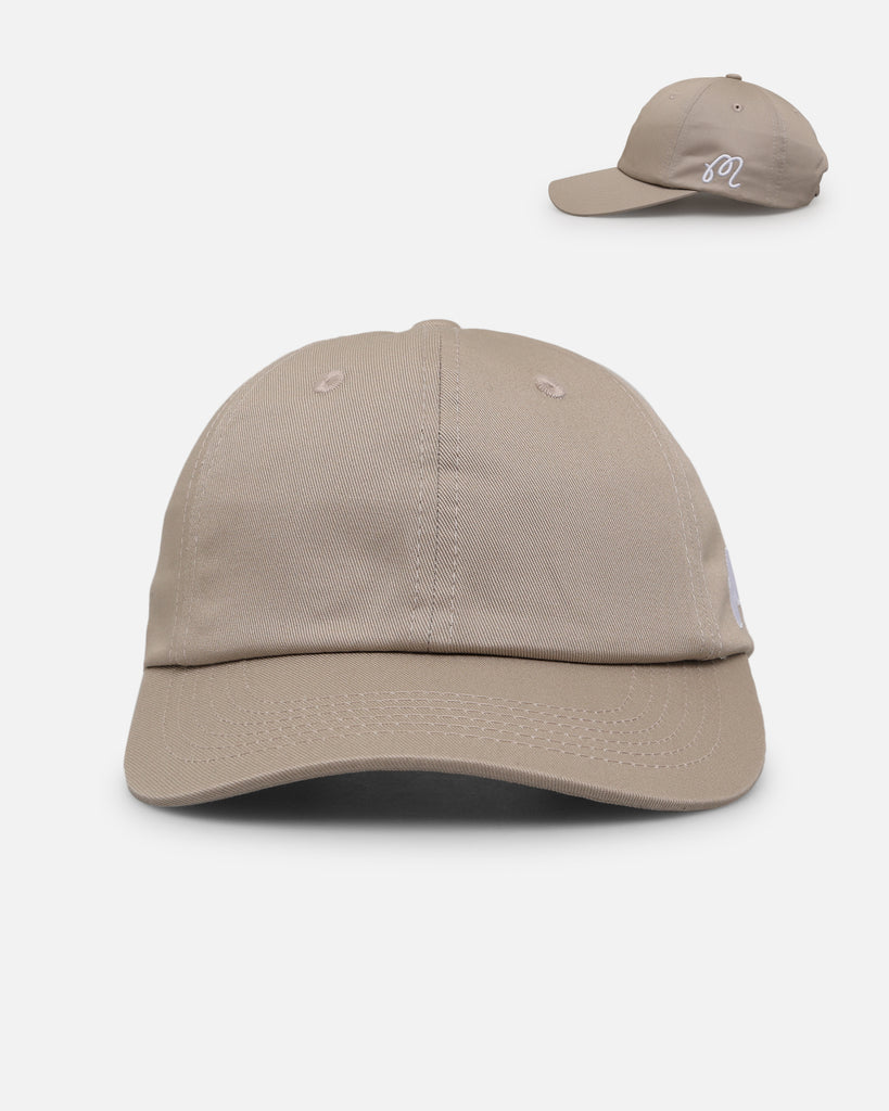Malbon Evergreen Washed Cotton Twill Hat - White