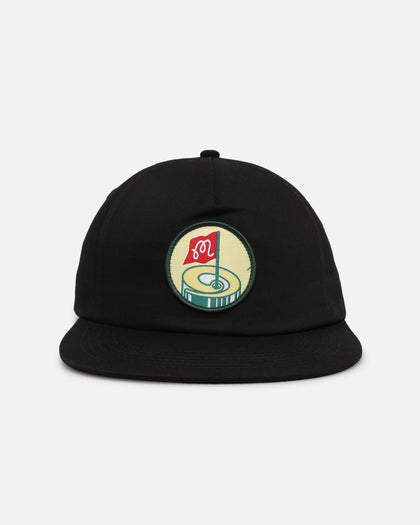 Malbon Pin High Painters 6 Panel Snapback Black
