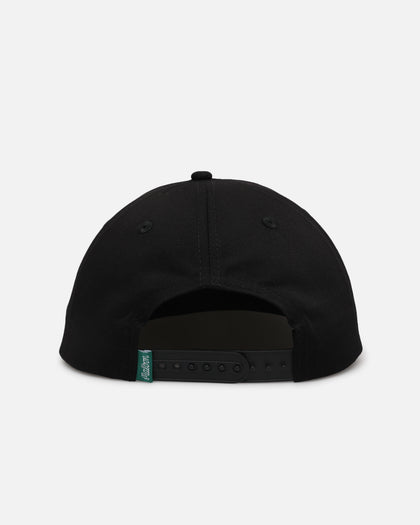 Malbon Pin High Painters 6 Panel Snapback Black