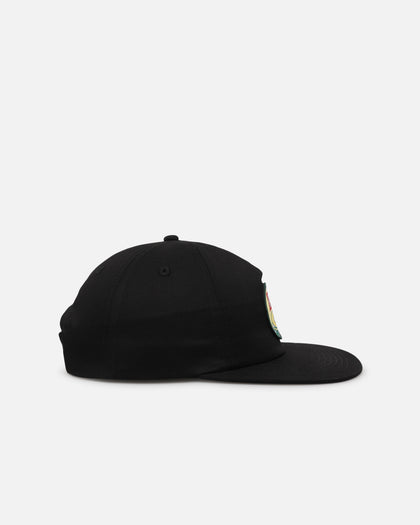 Malbon Pin High Painters 6 Panel Snapback Black