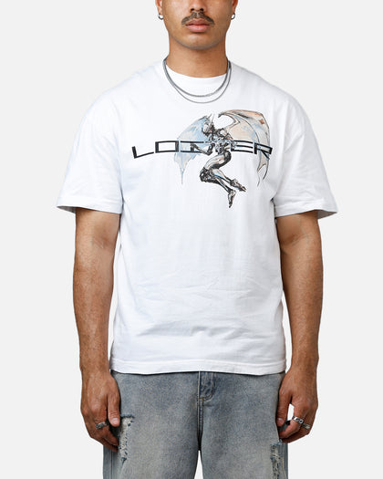Loiter Chrome Deceiver Vintage T-Shirt White