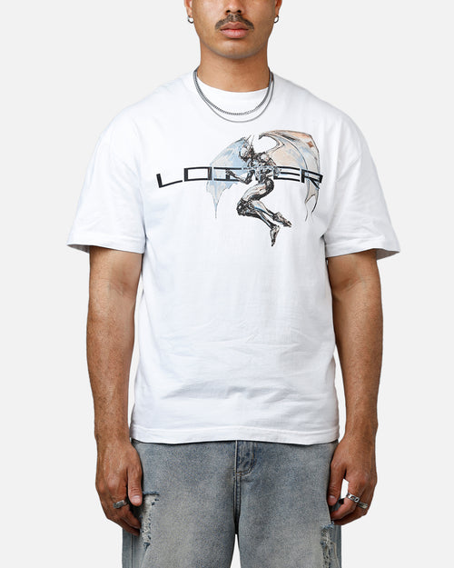 Loiter Chrome Deceiver Vintage T-Shirt White