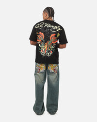 Ed Hardy Phoenix T-Shirt Black