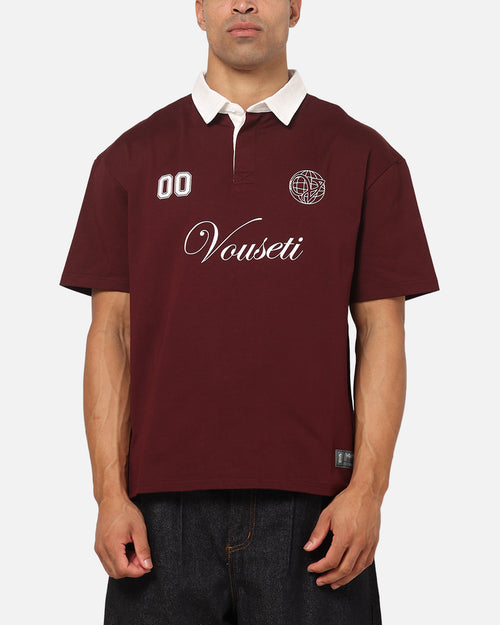 Vouseti Rugby Polo T-Shirt Dark Plum