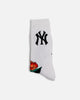 Pro Compression New York Yankees Rose Crew Sock White