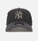 New Era New York Yankees 'Patent Leather' 9FORTY A-Frame Strapback Washed Black