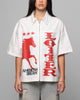 Loiter Rodeo Zip Up Shirt Off White