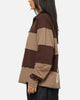 Carre Off Grid Rugby Shirt Brown