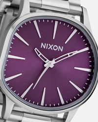 Nixon Sentry Wobble Watch Silver/Purple