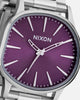 Nixon Sentry Wobble Watch Silver/Purple