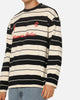 Carre Collective Stripe Long Sleeve T-Shirt Black/Off White