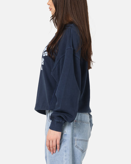 Tommy Jeans Women's TJW Varsity Crewneck Dark Night Navy