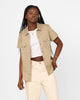 Dickies Women's 574 Short Sleeve Work Shirt Khaki