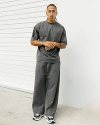 American Thrift Short Sleeve T-Shirt Washed Charcoal