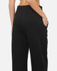 Nike Women's Sportswear Phoenix Fleece High Waisted Wide Leg Sweat Pants Black/Sail